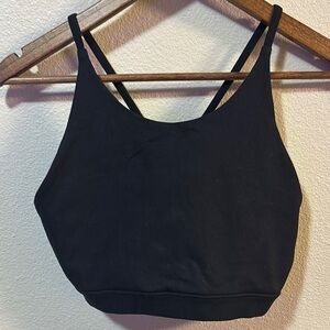 Glyder Black Strappy Crop Bra